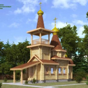 Построить церковь из дерева